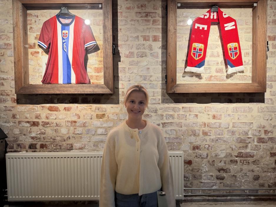 Karoline Hamre som er markedsansvarlig hos Carls