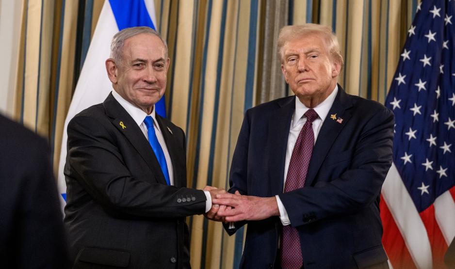 Trump og Netanyahu