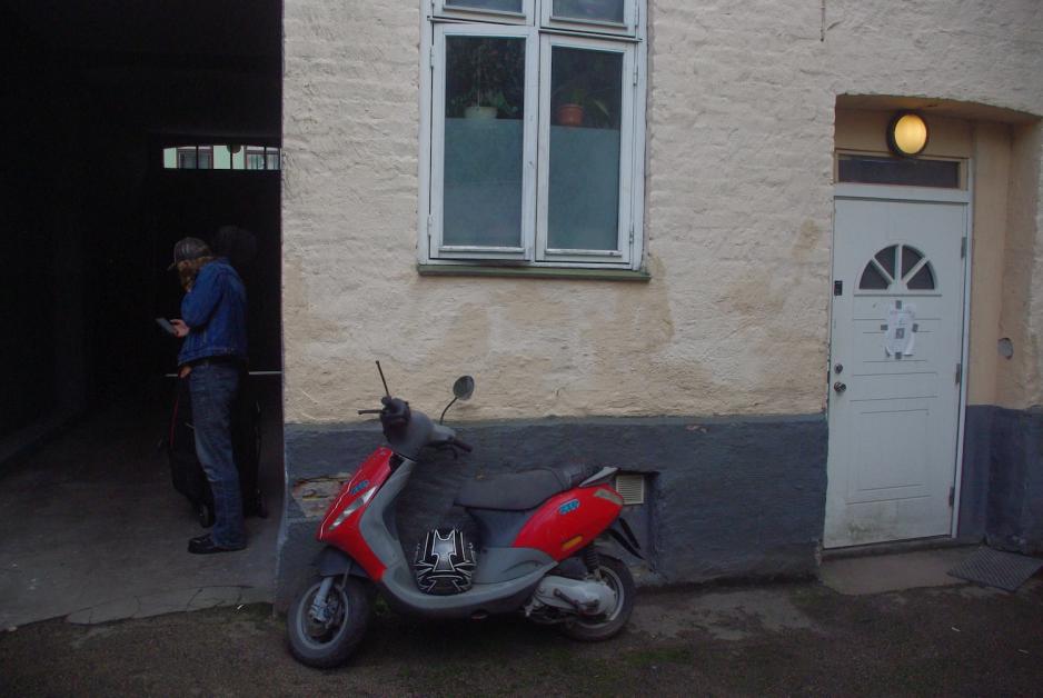 Colin Karlsen i portgangen