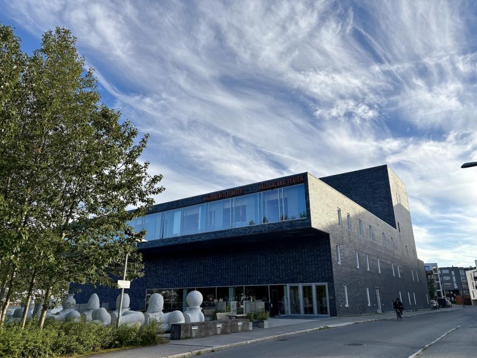 Bygget til Hålogaland Teater i Tromsø