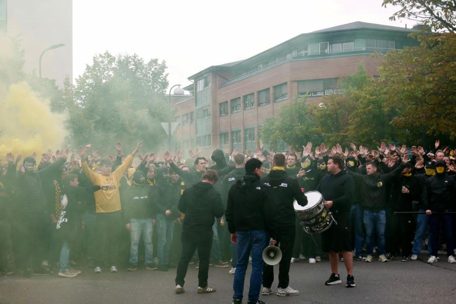 Gjengen i tog