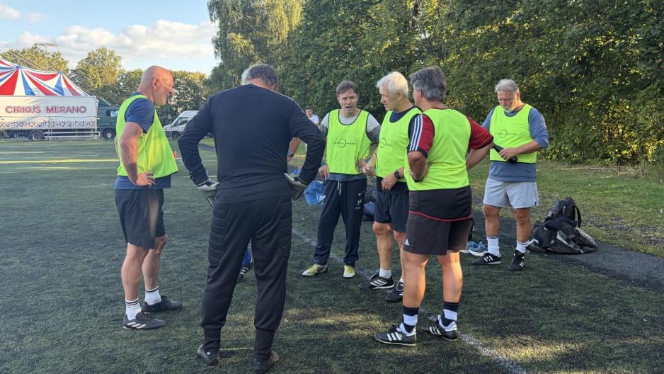 Strategiprat under pausen