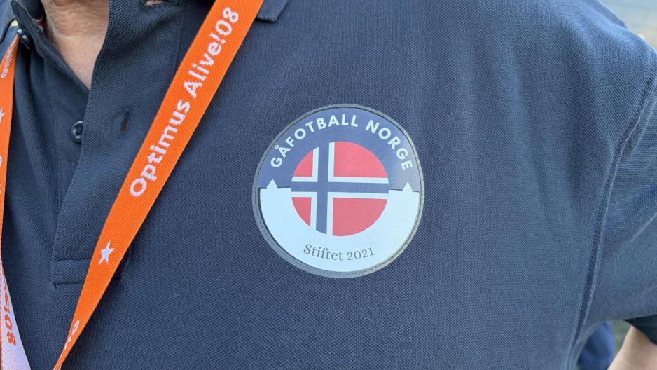 Gåfotball supporterutstyr