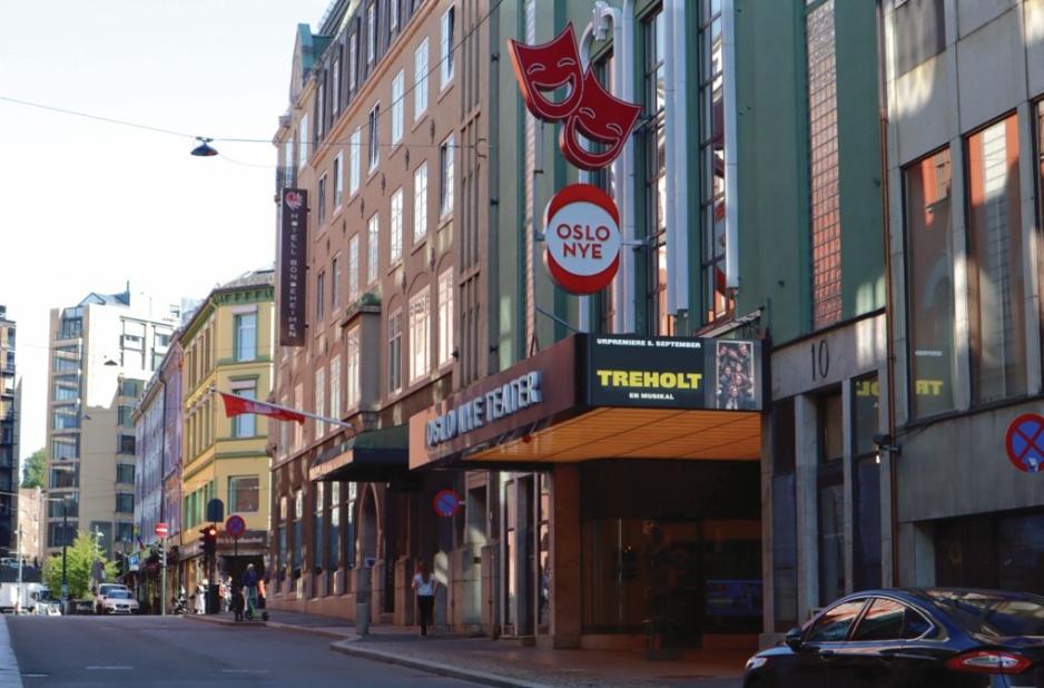 Oslo Nye, centralteateret i Akersgata