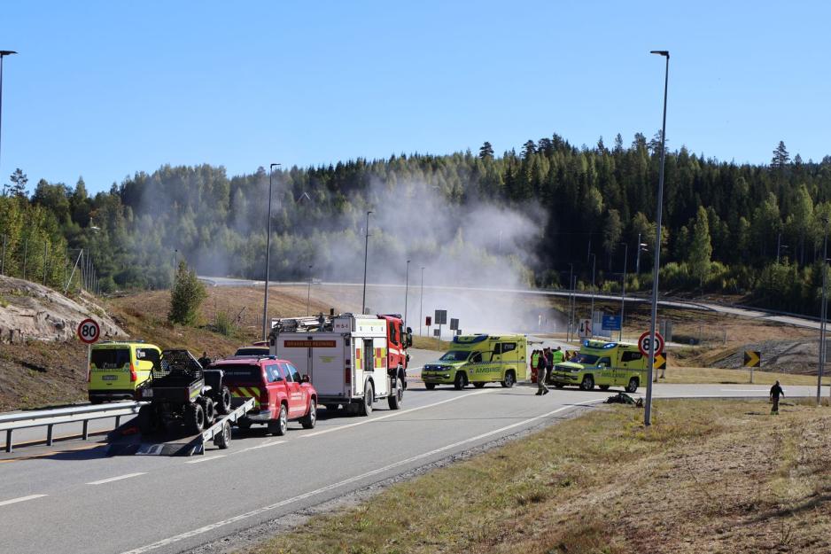 Alvorlig ulykke i Rallerudtunnelen 