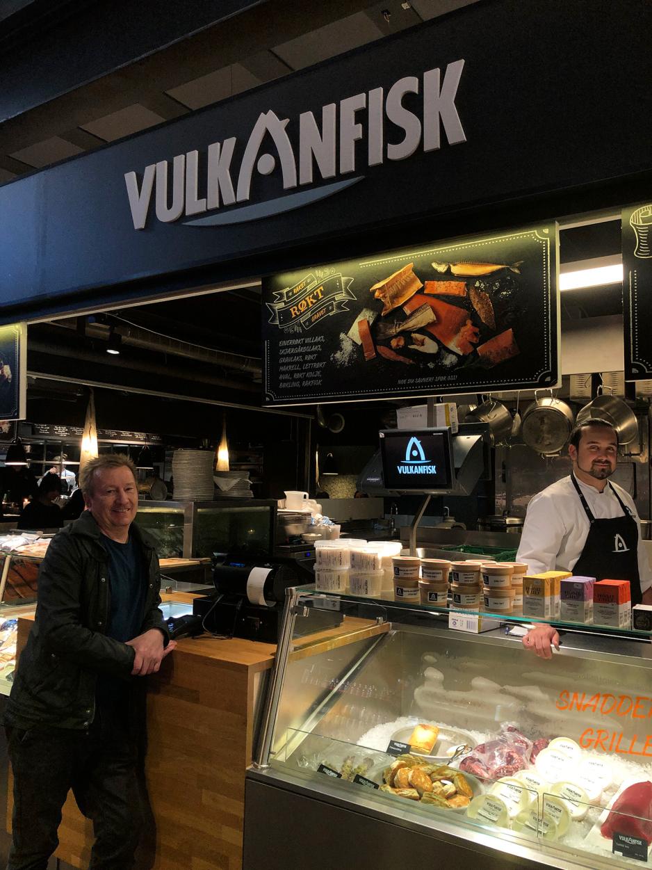 Bilde av daglig leder og Ansatt på Vulkanfisk