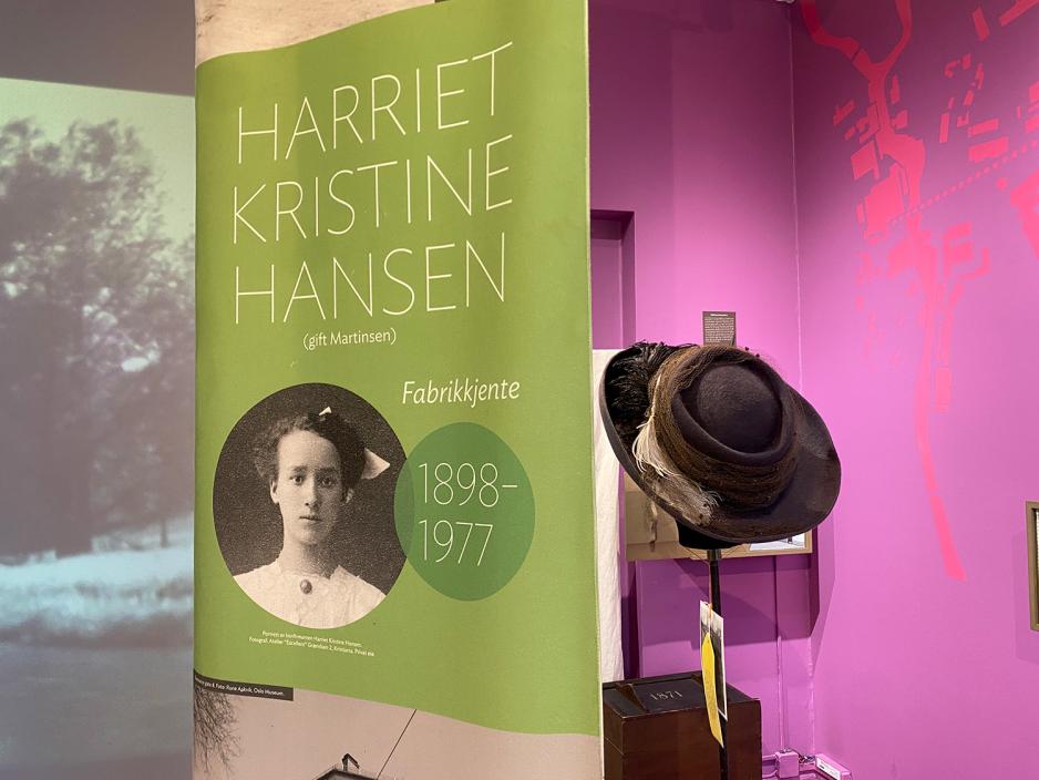 Bilde fra utstillingen Harriet Kristine Hansen 