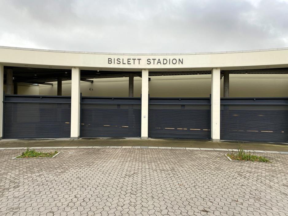 Bilde av utsiden av Bislett Stadion.