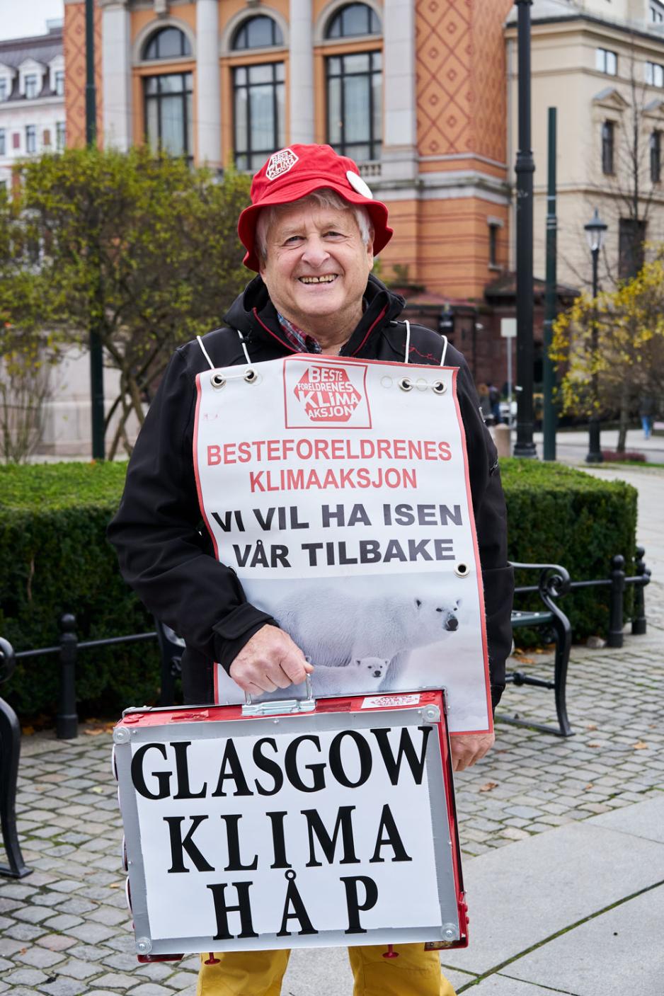 Bodvar Sonstad, skulle egentlig dra til Glasgow, men planene ble endret på grunn av smittesituasjonen. 