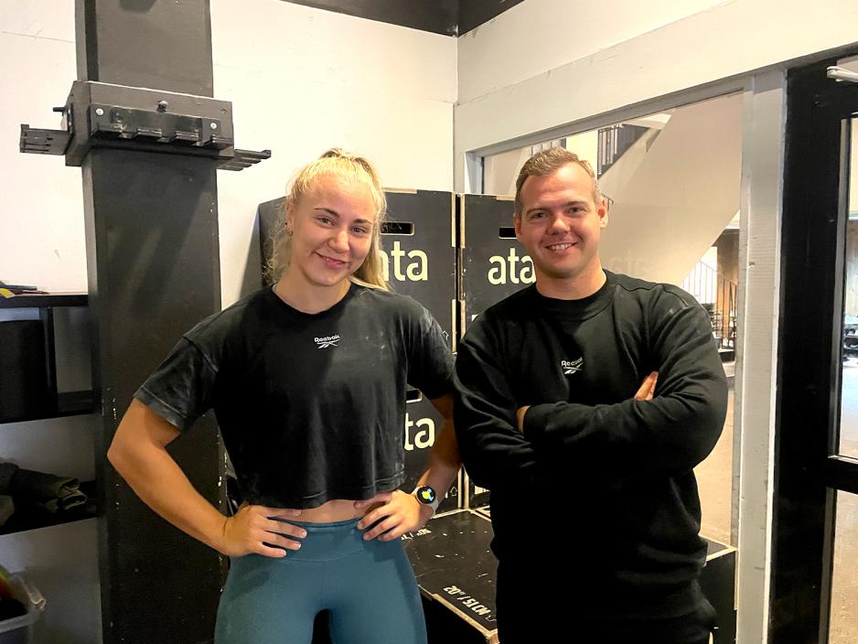 Julia Gellein Vangen og Magnus Haugan, coacher crossfit oslo