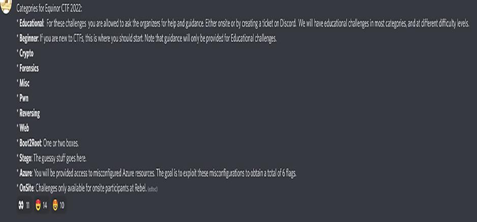 CTF - discord Challenges