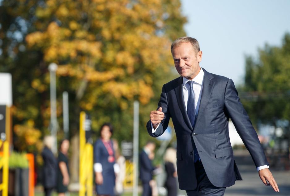 Donald Tusk, statsminister i Polen.