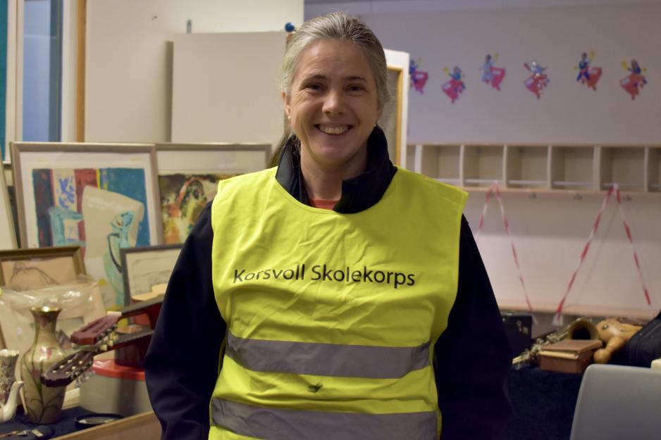 Hege Ryland, styreleder i Korsvoll skolekorps.