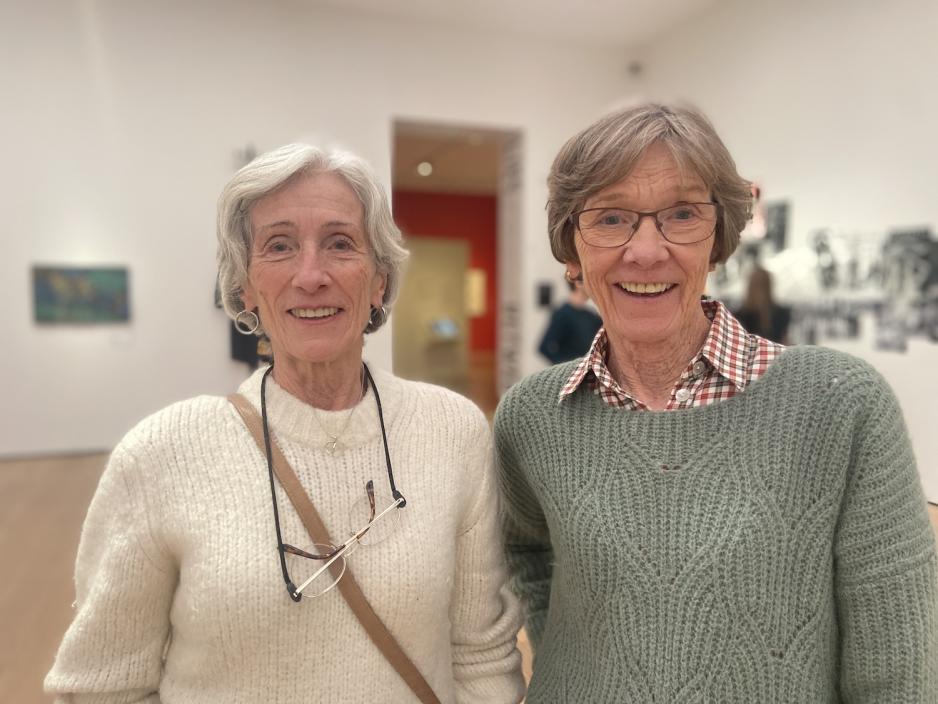 Søstrene Nancy Bergum og Laila Stenshagen