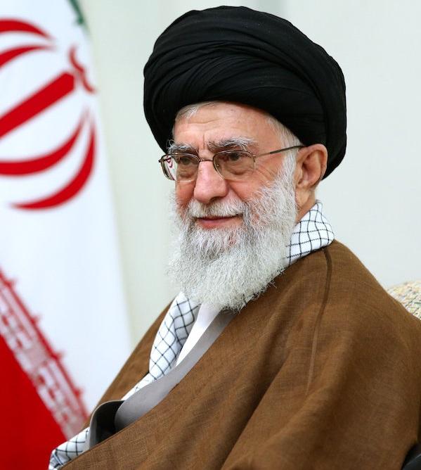 Portrettbilde av ayatollah Khamenei