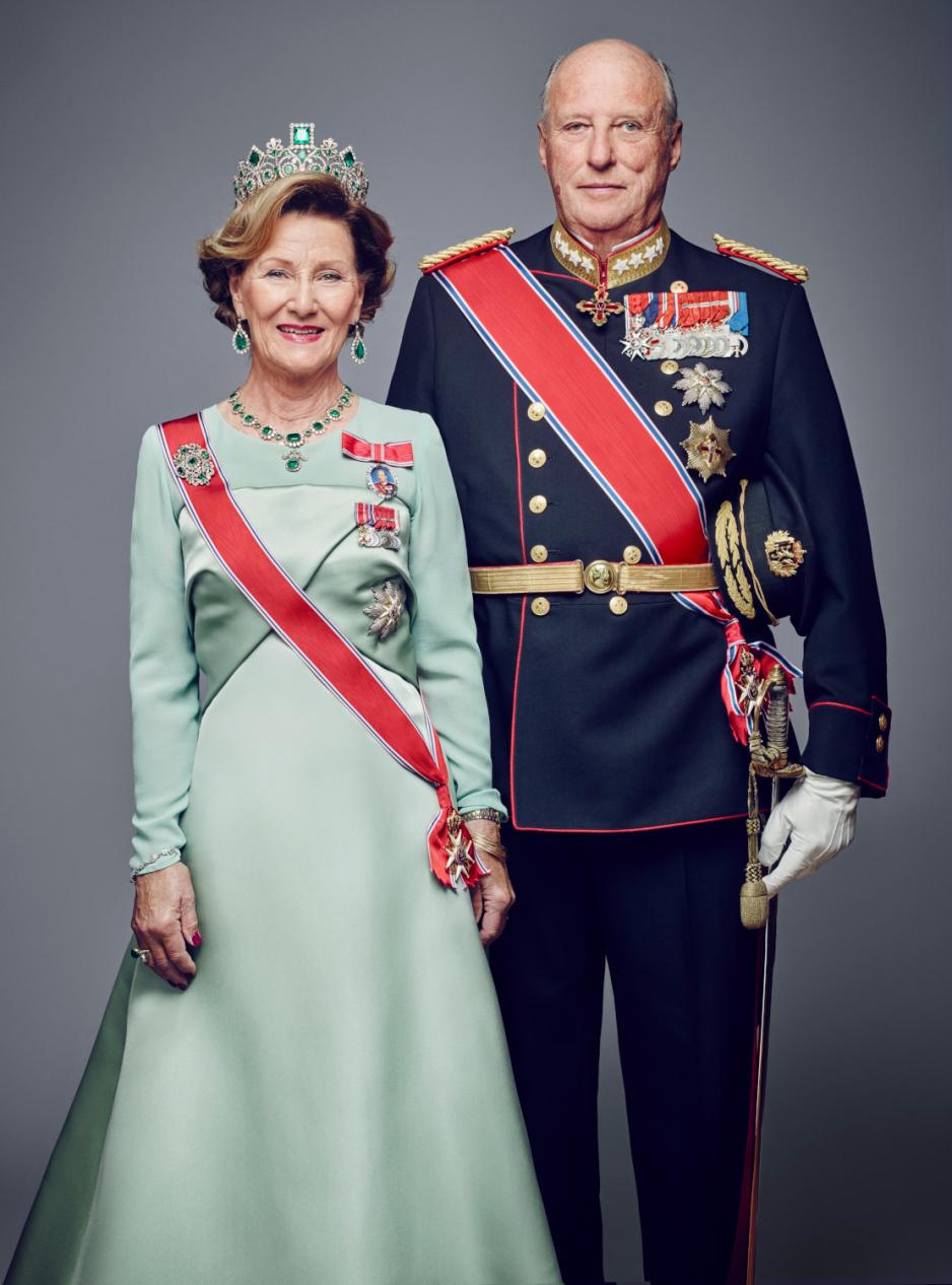 Kong Harald og Dronning Sonja.