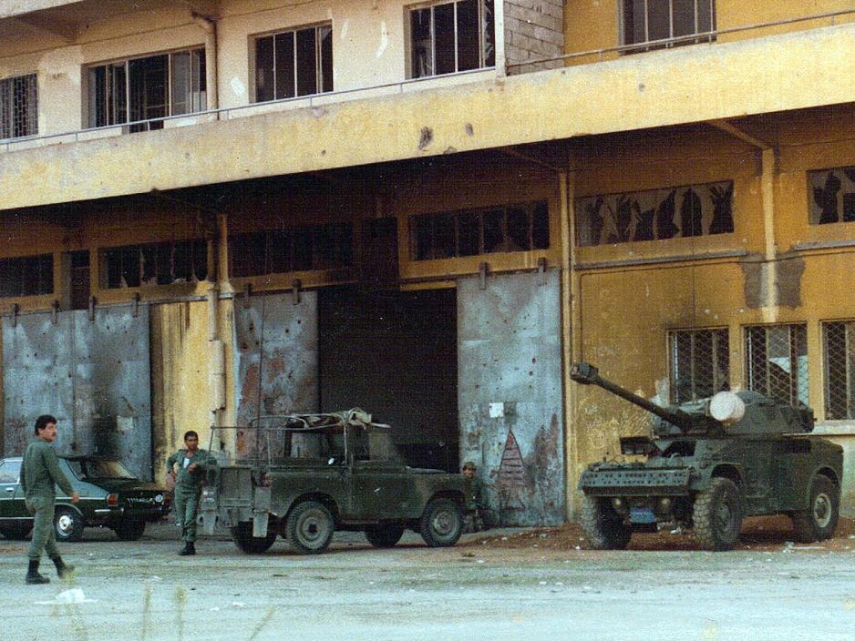 Libanesiske hæren i Beirut 1982