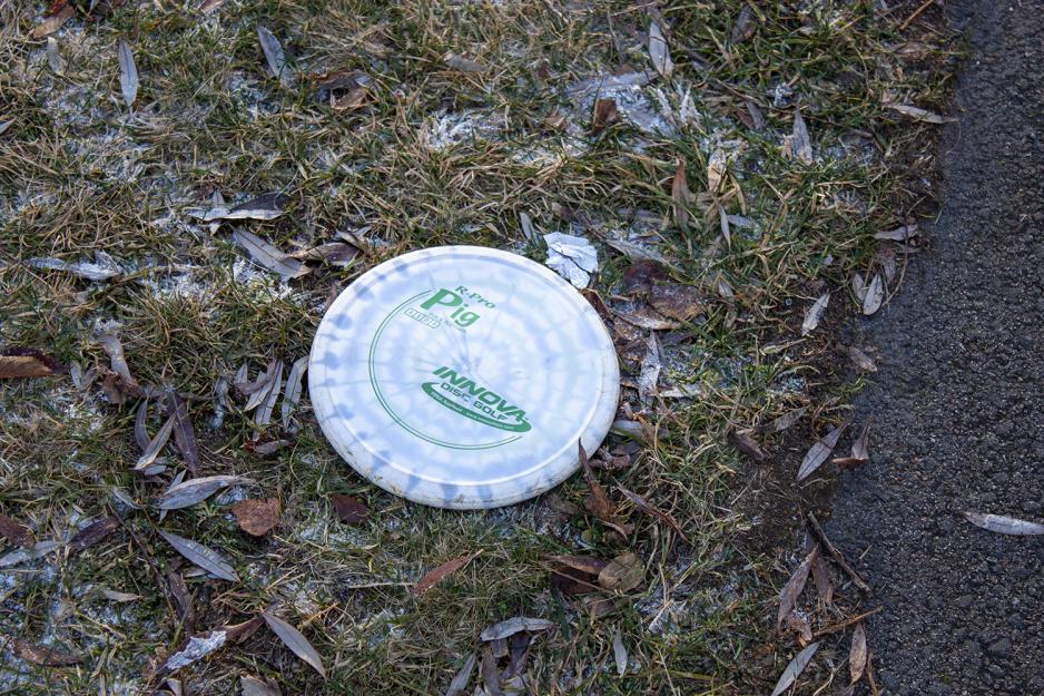 Nærbilde av frisbee