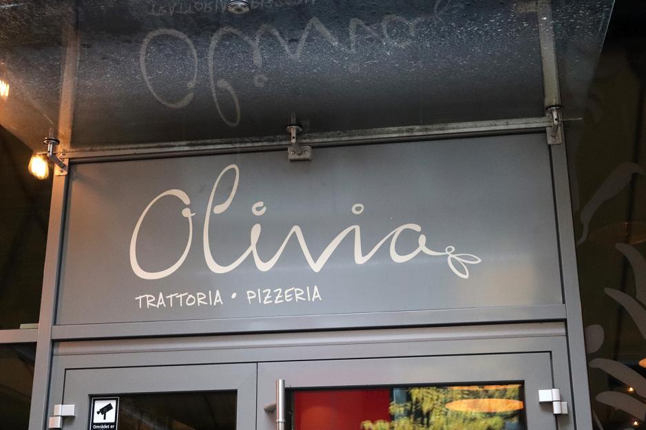 Utsiden av Olivia restaurant