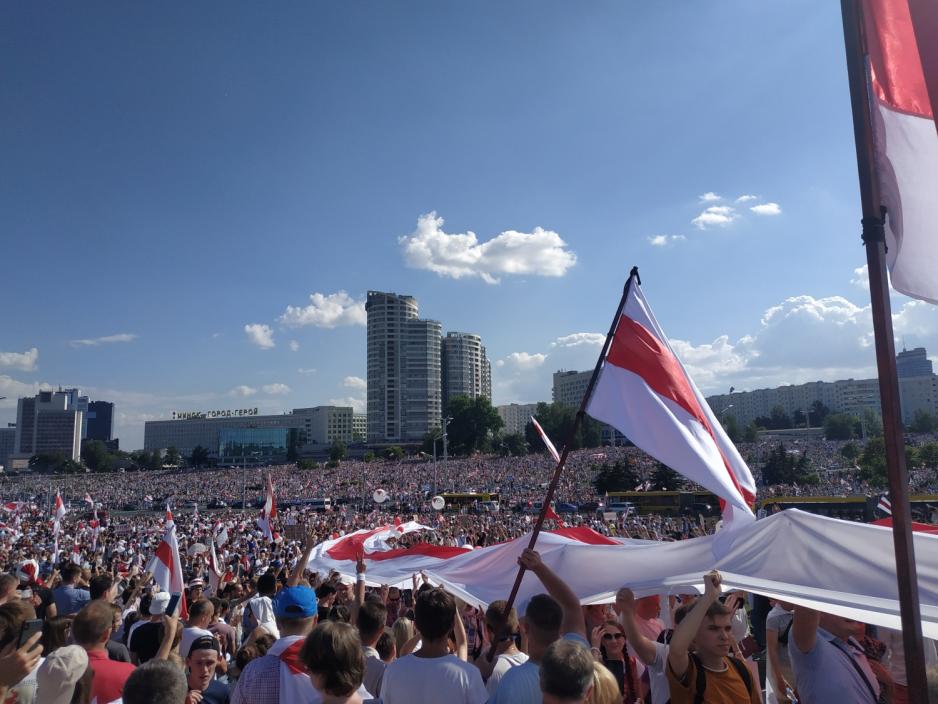 Protester i Hviterussland