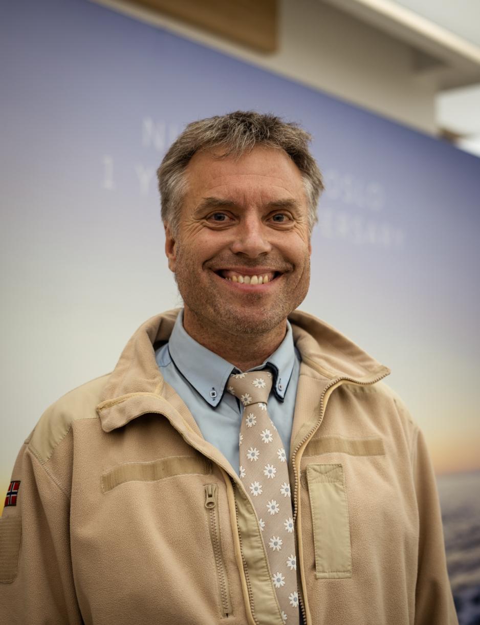 Portett av smilende leder av Norsk Vegansamfunn
