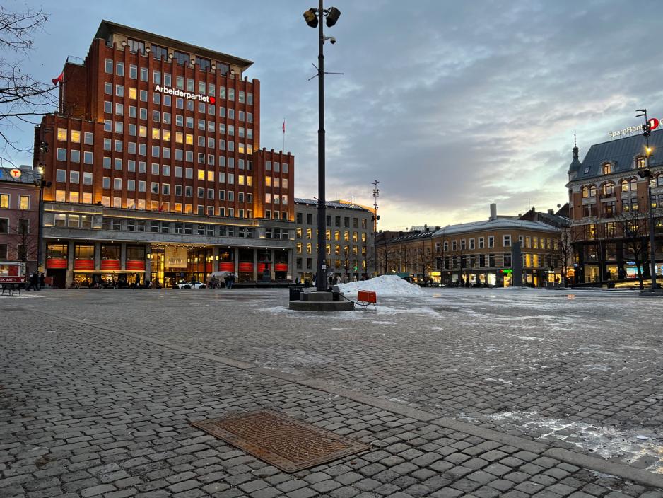 Åpen plass på Youngstorget