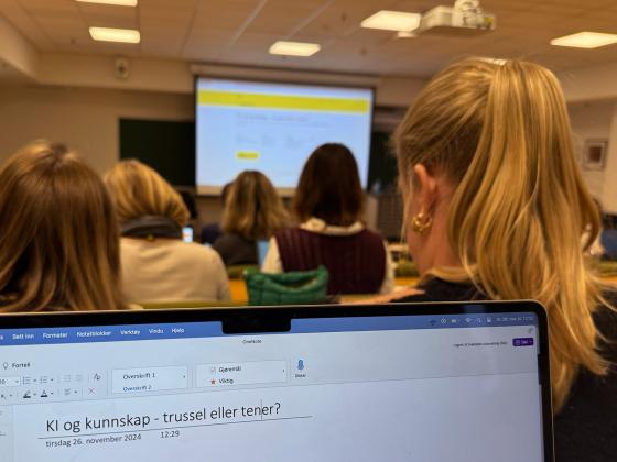 Pcen er fremme og klar for konferanse