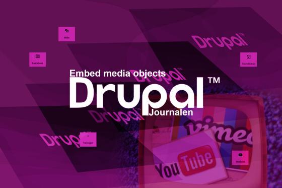 Drupal embed media objects