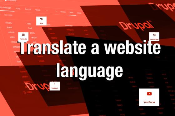 Translate a website