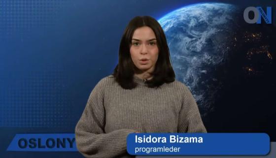 Isidora Bizama under Oslonytt livesending