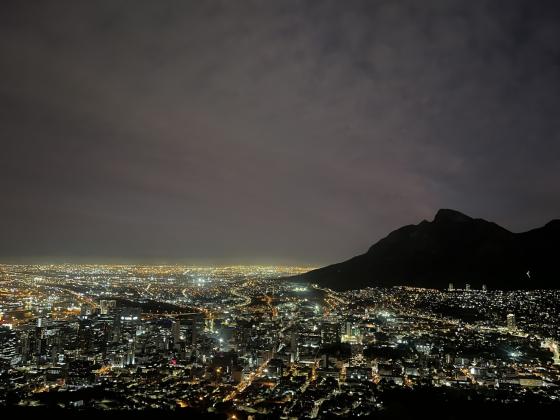 Sør-Afrika "by night"
