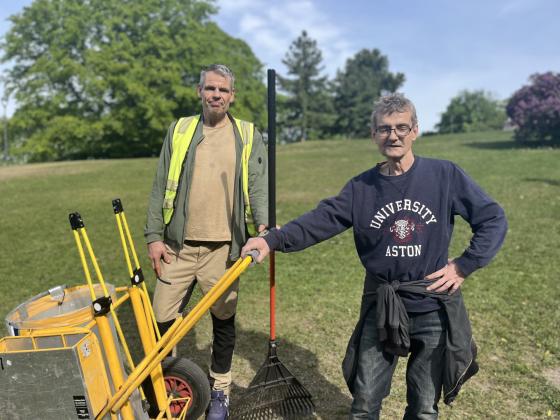 Ryddehjelp fra frelsesarmeen på St. Hanshaugen