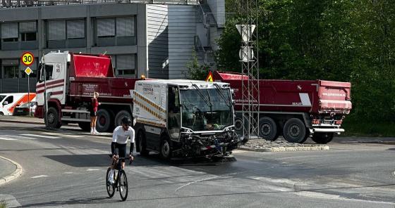 Tåsen syklist trafikk