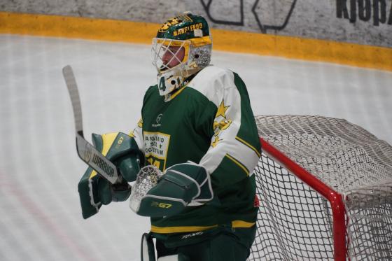 Keeperen til Manglerud Star under kampen mot Kongsvinger