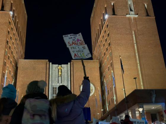 Rådhuset Demonstrasjon 