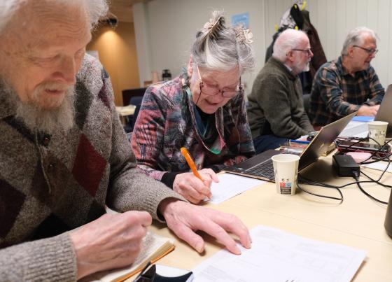 Datakurs for seniorene på Oppsal 