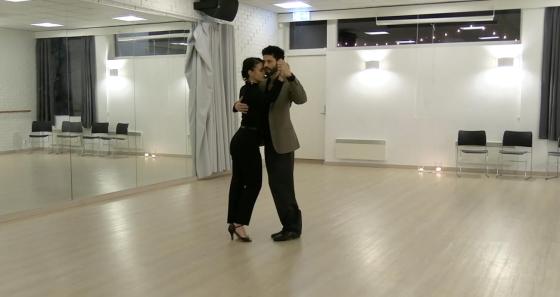 Instruktører danser Tango