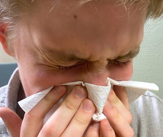 Illustrasjonsbilde, influensasesongen er i gang 