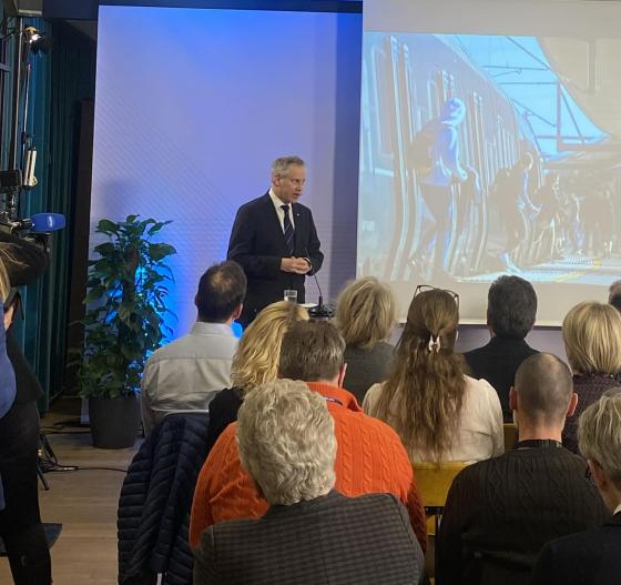 Jon-Ivar Nyg&aring;rd holder jernbanetalen 2026