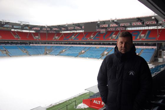 Geir Oterhals inne p&aring; Ullevaal Stadion