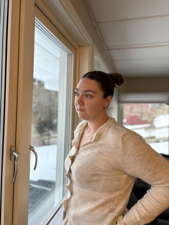 Andrea som lever med PCOS