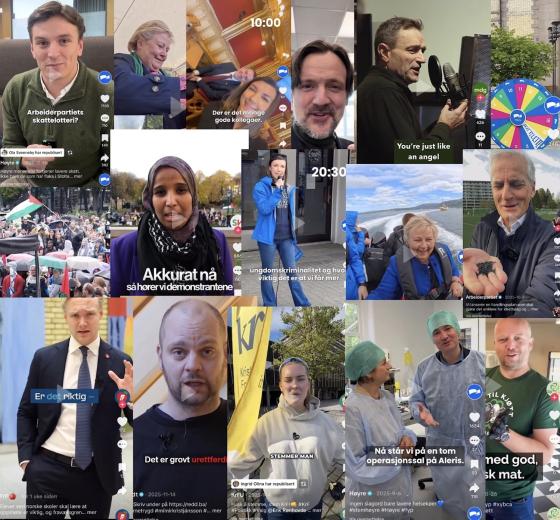 Norske politikere p&aring; TikTok
