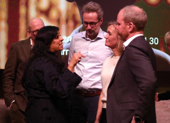 Gard Steiro og Lubna Jaffery