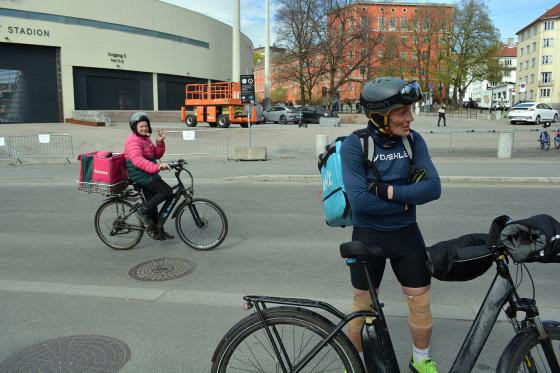 Wolt og Foodora bud p&aring; Bislett Stadion