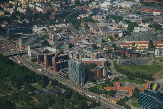 Oversiktsbilde av Helsfyr fra 2010.