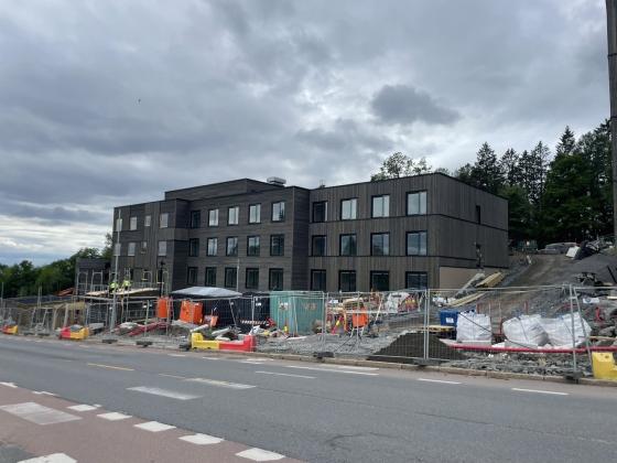 Her bygges Nordberg Studentby.