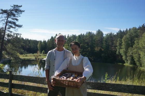 Fritz og Martina ved Linderudkollen 
