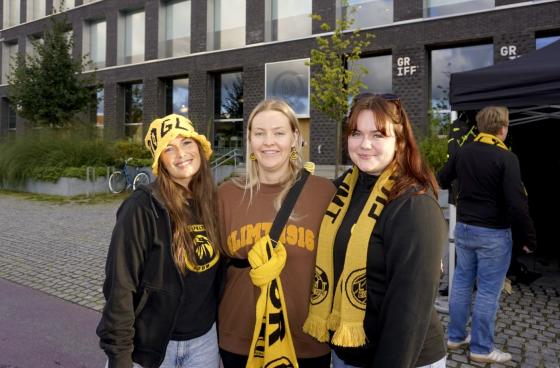 Kampklare Bod&oslash;/Glimt supportere.