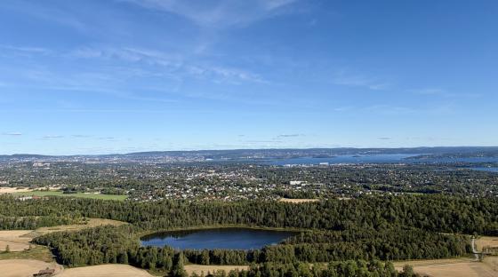 Utsikt fra Kols&aring;stoppen