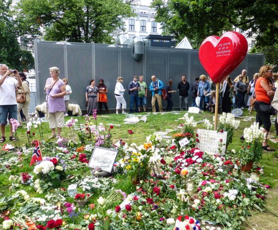 Bildet viser blomster fra 22 juli. 